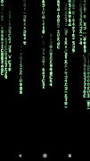 برنامه‌نما Matrix Clock عکس از صفحه