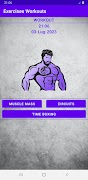 Exercises Workouts Datasheet پوسٹر