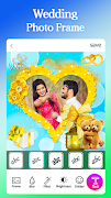 Wedding Photo Frame تصوير الشاشة 4