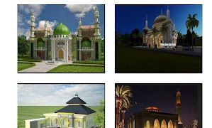 Moderne Moschee Design Screenshot 2