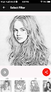 Sketch Photo Maker Plakat