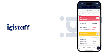 برنامه‌نما Icistaff OS عکس از صفحه
