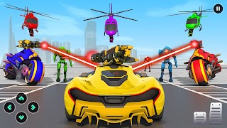 Car Robot Game - Truck Games ảnh chụp màn hình 2