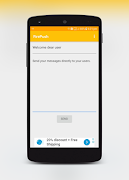 Cloud Messaging - FirePush পোস্টার