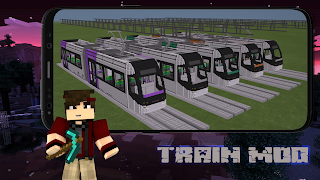 برنامه‌نما Train Mod Addon for Minecraft عکس از صفحه