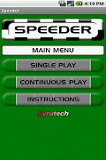 Poster Speeder