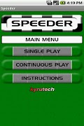 Speeder poster
