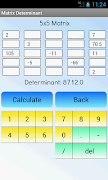 Matrix Determinant Calculator screenshot 2