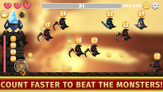 برنامه‌نما Magic Math: Tower Craft عکس از صفحه