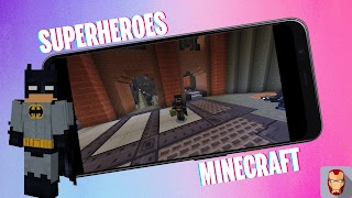 Superheroes in Minecraft PE screenshot 4