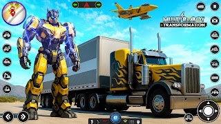 Robot Transform Car Games 3D Affiche