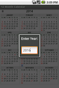3 Schermata Twelve Month Calendar