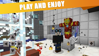 Iron Man Mod for Minecraft PE screenshot 4