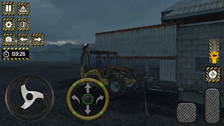 Backhoe Loader Dozer Simulator capture d'écran 7