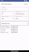 5 Schermata IPv4 Calculator