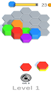 برنامه‌نما hexa stack:sorting puzzle game عکس از صفحه