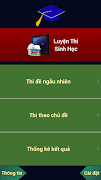1 Schermata Luyện thi Sinh Học