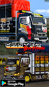 Bussid Truck Canter Bos Muda 海报