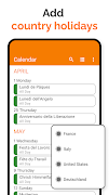 Simple Calendar screenshot 3