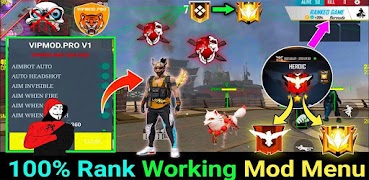 FFH4X Mod Menu Fire Hack FF ảnh chụp màn hình 2