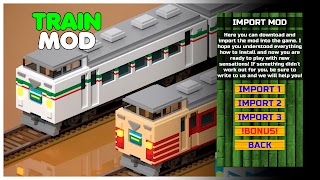 Train Mod for Minecraft PE 截图 3
