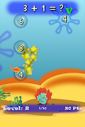 Fish Math Game: +, -, x, : screenshot 3