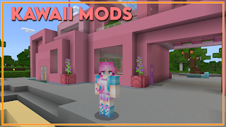 Kawaii World mod for Minecraft Ekran Görüntüsü 6