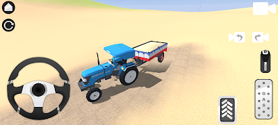 Indian Tractor Simulator Lite syot layar 1