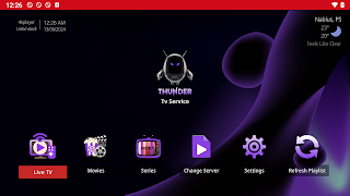 برنامه‌نما Black Thunder عکس از صفحه