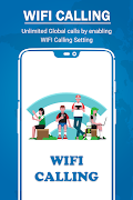Wifi Calling, Unlimited Calls Plakat