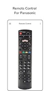 Remote Control For Panasonic скриншот 1