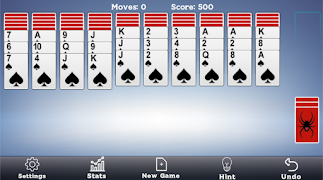 Spider Solitaire স্ক্রিনশট 7