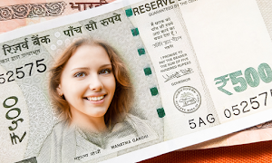 Indian Currency Photo Frames Cartaz