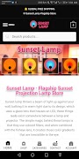 Sunset Lamp 스크린샷 3