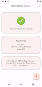 برنامه‌نما Basic Root Checker عکس از صفحه