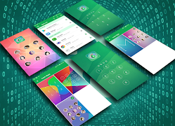 برنامه‌نما App lock - fingerprint password عکس از صفحه