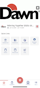 برنامه‌نما Dawn Events عکس از صفحه