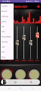 برنامه‌نما Equalizer and preamp عکس از صفحه