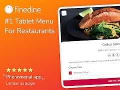 FineDine Tablet Menu poster