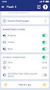 برنامه‌نما Flash Alert On Call - Flash 5 عکس از صفحه