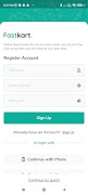 Fastkart - React-Native UI Kit syot layar 1