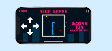Neon Snake screenshot 2