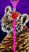 برنامهنما Tiger lock screen. عکس از صفحه
