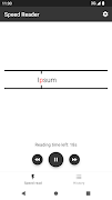 Speed Reader for Speed Reading 截圖 2