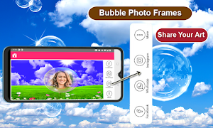 Bubble Photo Frames स्क्रीनशॉट 3