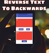 Reverse Text পোস্টার