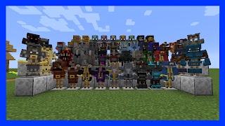 Armor Mod Minecraft PE-poster