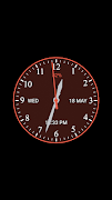 Analog Clock Wallpaper скриншот 4