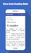 برنامه‌نما eBook Reader عکس از صفحه