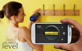 برنامه‌نما Cool Bubble Level (Clinometer) عکس از صفحه